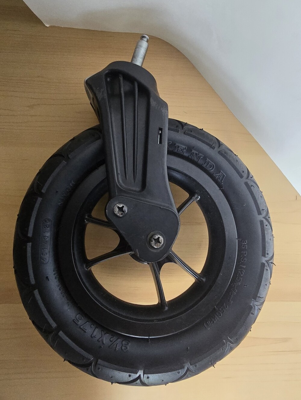 Baby Jogger City Mini GT Front Wheel Replacement Assembly 8.5" Tire